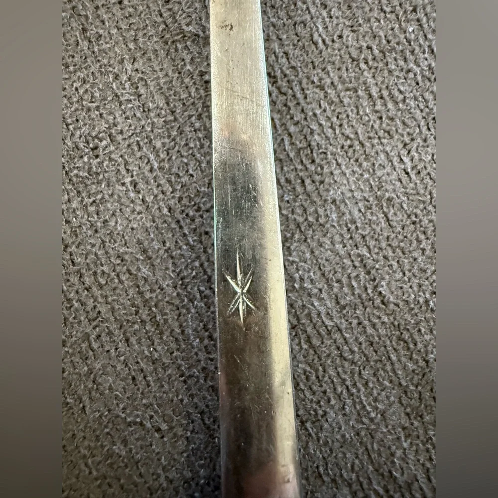 Heavenly Star Long Ice Tea‎ Spoon Atomic Star Burst Stainless MCM Japan